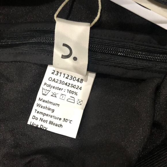 Commense Womens Flare Skirt Size Medium‎ Black Back Zip Knee Length Casual NWT - Picture 5 of 8